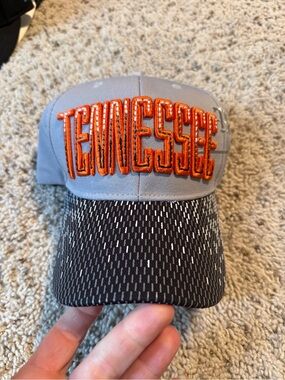 Tennessee Embroidered Gray & Orange Cap